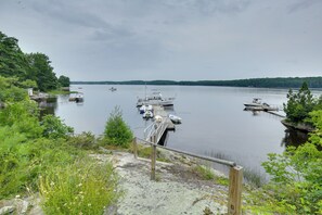 Apartment (0 Bedroom) | Interior - Cozy 1930s-style Waterfront Maine Cabin w/ Dock! (Bath)