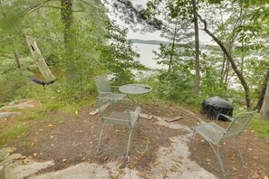 Apartment (0 Bedroom) | Interior - Cozy 1930s-style Waterfront Maine Cabin w/ Dock! (Bath)