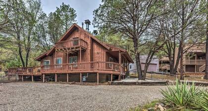 Rustic Ruidoso Cabin w/ Large Deck & Grill!