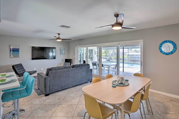 House (3 Bedrooms) | Interior - Boat & Fish: Waterfront Cape Coral Home w/ Pool (Cape Coral)