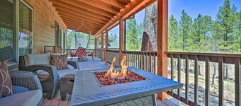 นำสัตว์เลี้ยงมาได้: Happy Jack เคบิน พร้อมเตาไฟ!