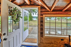 House (2 Bedrooms) | Front of property - Wheelchair-accessible Belfair Cabin w/ Patio! (Belfair)