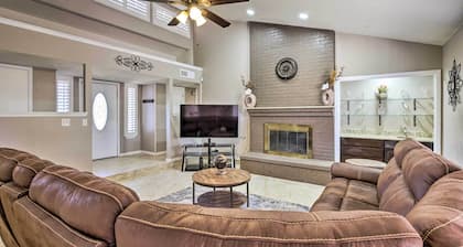 Large Yard: Family-friendly El Paso Rental Home