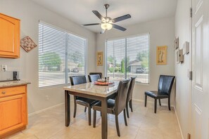 House (3 Bedrooms) | Interior - Patio + Fire Pit: Peoria Getaway Near Golfing! (Peoria)