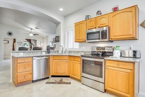 House (3 Bedrooms) | Interior - Patio + Fire Pit: Peoria Getaway Near Golfing! (Peoria)