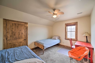 Lakefront Cedar Vale Lodge w/ Private Boat Dock!