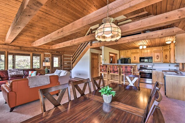 House (3 Bedrooms) | Interior - Quiet Guffey Getaway w/ Private Deck, Pond & Canoe (Guffey)