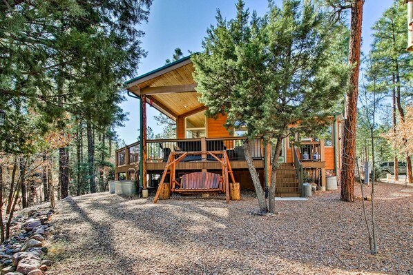 House (1 Bedroom) | Interior - Near Hiking: Cabin w/ Deck & Grill in Show Low (Show Low)