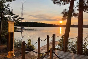 House (1 Bedroom) | Interior - Pine Ridge Resort Cabin on Bass Lake w/ Dock! (Interlochen)