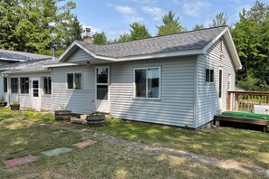 House (1 Bedroom) | Interior - Pine Ridge Resort Cabin on Bass Lake w/ Dock! (Interlochen)