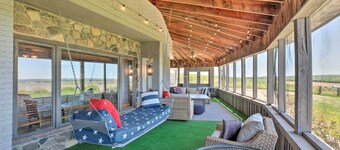 화구너 헤이븐의 넓고 경치 좋은 강 접근성