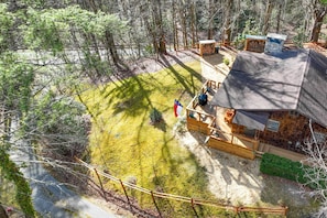 House (2 Bedrooms) | Interior - Fire Pit, Grill, & Views: Cashiers Getaway! (Cashiers)