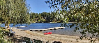 拉斯德魯姆湖畔海灘及火坑度假屋