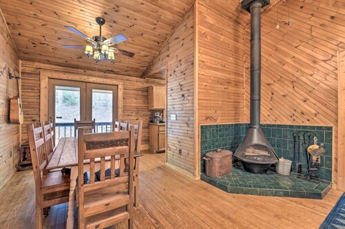 Cozy Blue Ridge Mountain Cabin on 18 Acre Lot