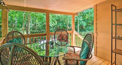 Vintage Creekside Cottage w/ Hot Tub & Grill!