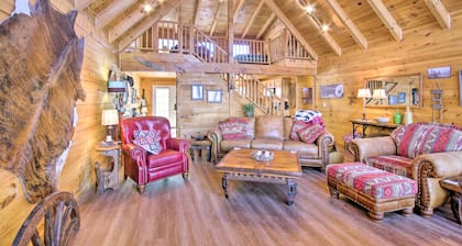 Large Cabin w/ Deck Overlooking Norfork Lake!