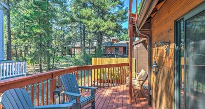 Wooded Retreat w/ Deck: 4 Mi to Downtown Flagstaff