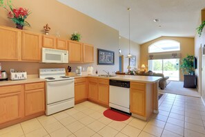 Interior - 5 Mi to Disney: Lake-view Villa in Emerald Island! (Kissimmee)