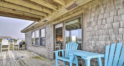 Hatteras-style Salvo Home - Walk to Shore!