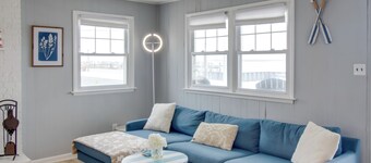 Bayfront Brigantine Escape w/ Porch & Bay Views!