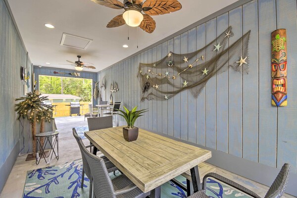 1 Mi To Ocean Isle Beach! Home W/ Shared Lanai - Sunset Beach, NC