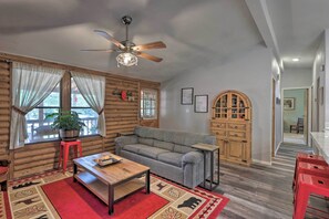 House (2 Bedrooms) | Interior - Updated Strawberry Family Cabin w/ 2 Private Decks (Pine)