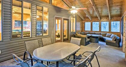 Boat Dock, Game Room: Lakefront Sunrise Beach Home