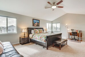 House (6 Bedrooms) | Interior - Fenced Yard & Trail Access: Dog-friendly Erie Home (Erie)