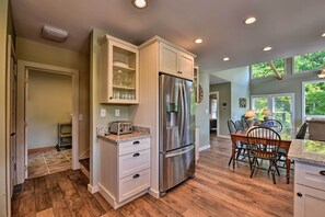 House (4 Bedrooms) | Interior - Renovated Home w/ Private Dock on Watauga Lake (Butler)