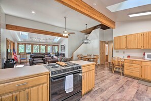 House (2 Bedrooms) | Interior - Hike, Bike & Ski, 12 Mi to Slopes: Serene Cabin (Greer)