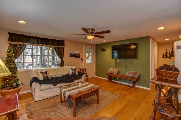 House (2 Bedrooms) | Interior - Quiet Cabin in the Pines by Dwtn Prescott! (Prescott)