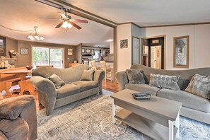 Interior - Charming White Lake Homestead w/ Fire Pit! (White Lake)