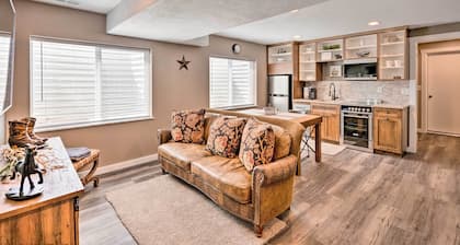 Short Drive to State Parks: Herber City Apt