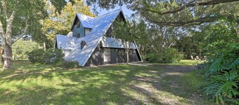 Chic A-frame Escape w/ Fire Pit - Private Property