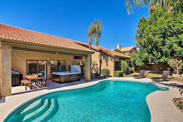 4 Mi To Tpc Scottsdale: Family Home W/ Hot Tub! - Phoenix, AZ