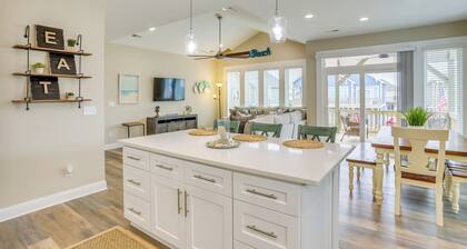 Surf City Home w/ Outdoor Shower: Walk to Beach!