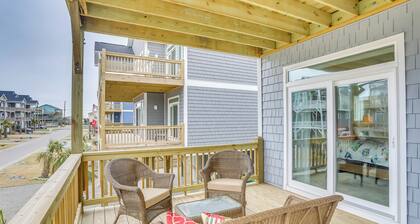 Surf City Home w/ Outdoor Shower: Walk to Beach!