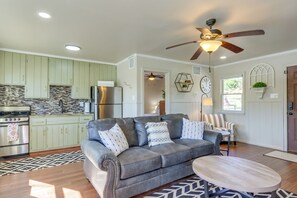 House (1 Bedroom) | Interior - Lakefront Eucha Escape w/ Views & Boat Slip! (Eucha)