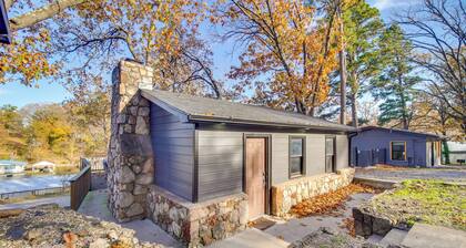 Lakefront Eucha Escape w/ Views & Boat Slip!