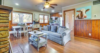 Lakefront Eucha Escape w/ Views & Boat Slip!