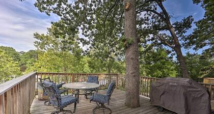 Lakefront Eucha Escape w/ Views & Boat Slip!
