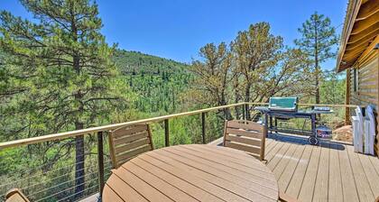 Deck & Mogollon Rim Views: Secluded Payson Cabin
