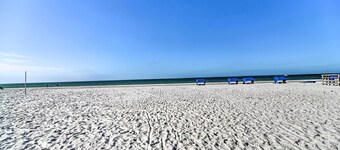 New Pool & Hot Tub! Beachfront Indian Shores Condo