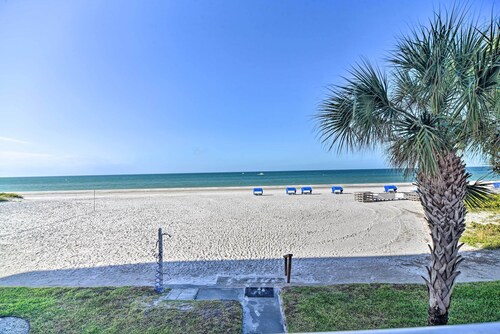 Beachfront Indian Shores Condo - Pool & Hot Tub!