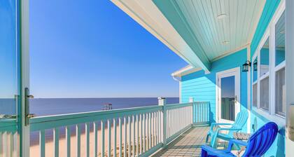 Ocean Springs 'magnolia Beach House' on Pvt Beach!