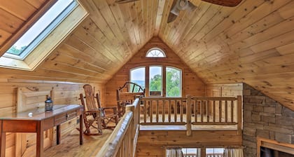 Porch, Fire Pit + Valley Views: Blakely Cabin!