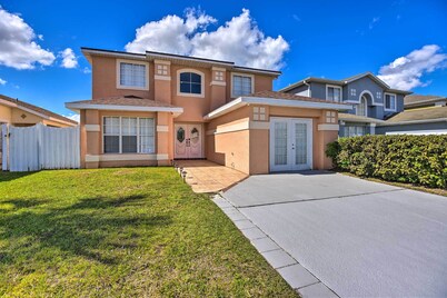 Lake-view Home w/ Game Room in Orlando!