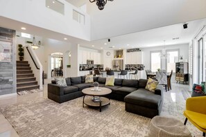 House (5 Bedrooms) | Interior - Pool, Fire Pit & Grill: Goodyear Home! (Goodyear)