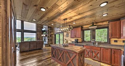 Galena Cabin w/ Wraparound Porch & Game Room!