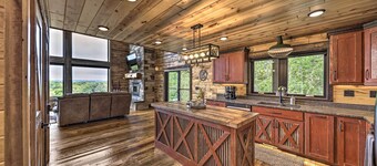 Galena Cabin w/ Wraparound Porch & Game Room!